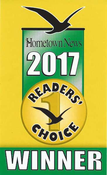 Ed Senez Aluminum Specialists Inc voted BEST in Hometown Reader's Choice