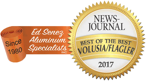 News-Journal reader's voted Ed Senez Aluminum "Best of the Best"